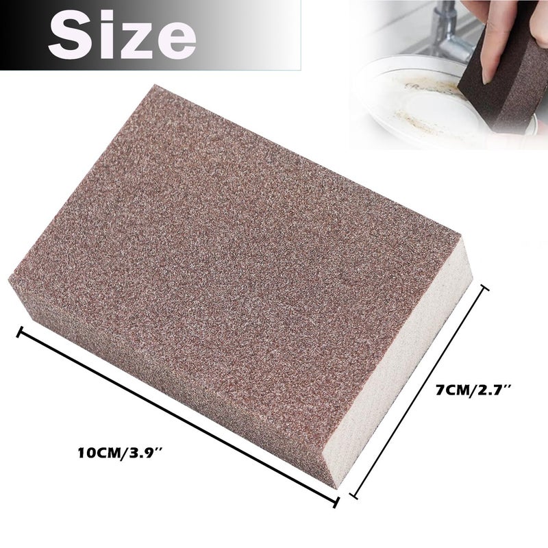 Sunxeke 6 Pack Sanding Sponge,Drywall Sanding Blocks 6 Grits Per Pack (60/80/120/180/220),Washable and Reusable Sandpaper Block for Wood Furniture,Wall,Pot,Sheetrock,Metal and Brush Sanding - Image 5